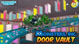 Building the DOOR VAULT from Monsters Inc! | Pixar's Adventure Park • #4