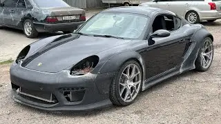 Porsche Cayman S  Rocket Bunny. Мы его собрали и выехали на тест.