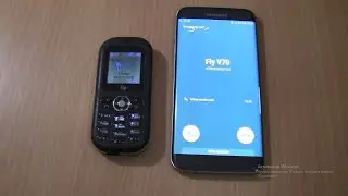 Incoming call & Outgoing call at the Same Time Samsung Galaxy S7 edge+Fly V70