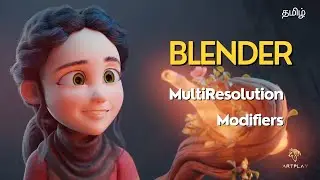 Blender MultiResolution Modifier || தமிழ் || ArtPlay || Subscribe Now