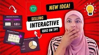 How To Sell Interactive Quiz on Teachers Pay Teachers | Make 1000$ Per Month!