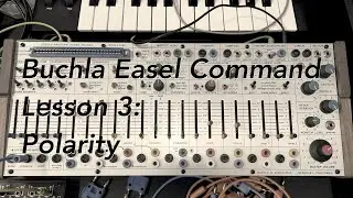 Buchla 208c Easel Command tutorial Lesson 3: Complex Oscillator Polarity