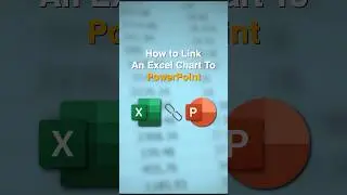 This Hack Will Help You Link Excel Charts To PowerPoint In Just 30 Seconds! #shorts #exceltips