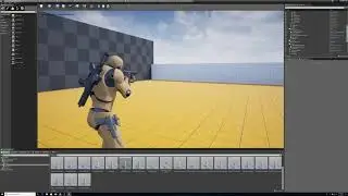 UE4 multiplayer replicated animated weapon swap transitions