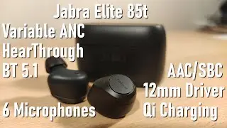 Jabra Elite 85t Review - Top Level ANC and HearThrough But At A Cost