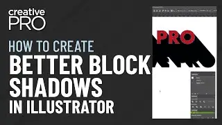 Illustrator: How to Create Better Block Shadows (Video Tutorial)