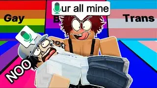 Roblox LGBTQ Hangout VOICE CHAT is Very SUS...