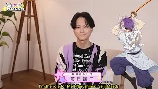 [Eng Sub] Interview with Seiji Maeda on his role as Melt Narushima - Oshi no Ko