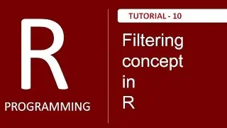 Understanding Filtering in R Programming - Tutorial # 10