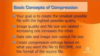 Video Compression for Web & DVD (Webinar preview)