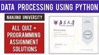 Coursera Data Processing Using Python Answers Nanjing University ,6-th Monisen number Assignment