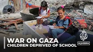 Back to school - but not for the 630,000 students of Gaza