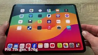 Apple iPad Pro 7th generation (2024, M4) VS Apple iPad 8th generation (2020) comparison Video