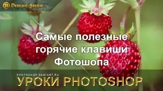 Самые полезные горячие клавиши Фотошопа