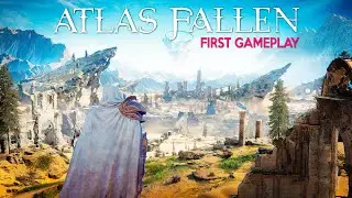 GAMEPLAY TRAILER Atlas Fallen | Upcoming RPG with Insane Graphics 4K 2023