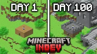 I Survived 100 Days in the Oldest Update Possible - Minecraft Indev