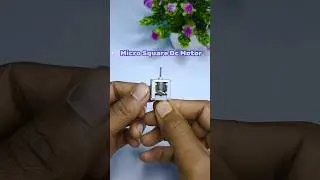 Micro Square Dc Motor Unboxing & Test 