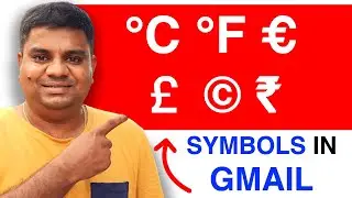 How to Insert Symbols in Gmail