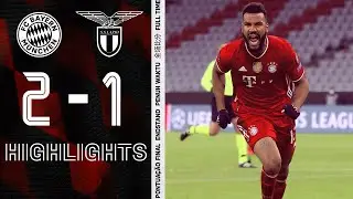 Lewandowski & Choupo-Moting score in next win | Highlights FC Bayern vs. Lazio Rome 2-1