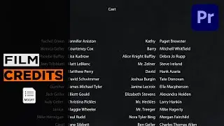 Free Rolling Film Credits Templates in Premiere Pro