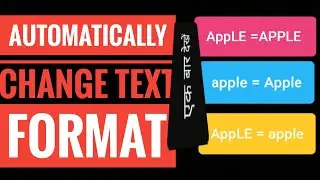 How to convert letters to upper case, lower case and proper case using excel vba