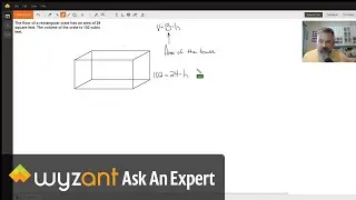 Volume of a rectangular prism...