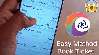 How To Book Train Tickets Online in India 2024 || How To Book Train Ticket 2024