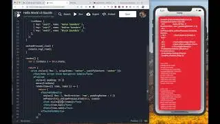 React Native - React Navigation StackNavigator Expo.io Snack - PART 2