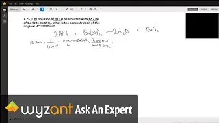 Neutralization of HCl with Ba(OH)2