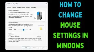 How to Change Mouse Settings in Windows 11