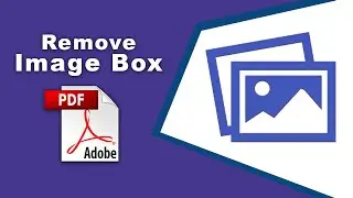 How to remove an image box from a PDF (Prepare Form) using Adobe Acrobat Pro DC