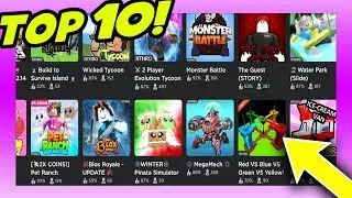 Top 10 BRAND *NEW* Roblox Games of 2022