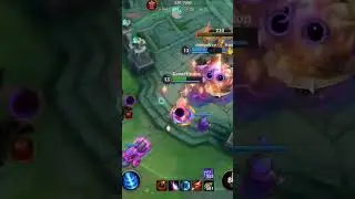 Star Guardian Seraphine pushing with her team to victory