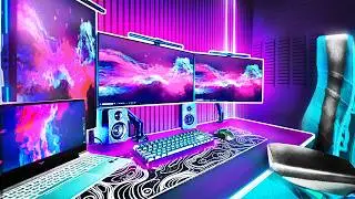 I Built My DREAM $20,000 Gaming Room!!