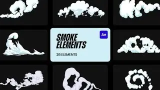 Smoke Cartoon VFX | After Effects Template