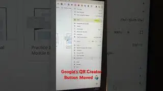 Google changed how to make a link into a QR Code 👨‍💻 🔗 #qrcode #googleqrcode #google #link