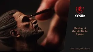 CDPR Merchandise Store | Making of Geralt Rōnin Figure