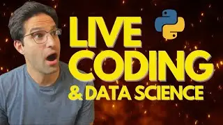 🔴 Live Dataset Creation with Python & Pandas 🔴