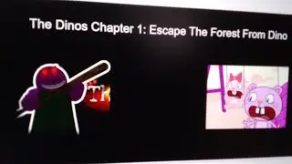 AAAAH AN EVIL PURPLE DINOSAUR NAMED DINO! The Dinos Chapter 1: Escape The Forest From Dino ( Solo )