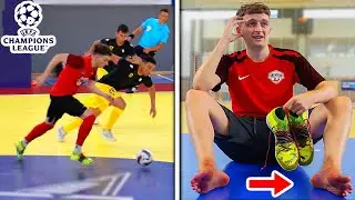 I Played in a PRO FUTSAL MATCH & Got INJURED in The Champions League...