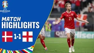 Denmark vs England | 1-1 | Highlights | Euro 2024 Highlights