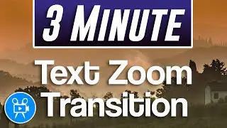 Zoom Through Text Transition Tutorial | Movavi Video Editor Plus