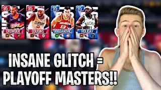 THIS INSANE GLITCH WILL GET YOU *FREE* PLAYOFF MASTERS!! NBA Live Mobile 21