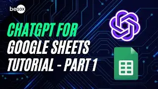 ChatGPT for Google Sheets:  Use GPT AI in Sheets (SetUp)