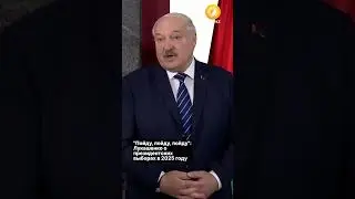 «Пойду, пойду, пойду»: Лукашенко о президентских выборах в 2025 году