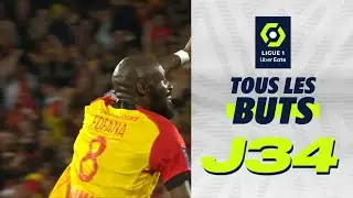 Tous les buts de la 34ème journée - Ligue 1 Uber Eats / 2022-2023