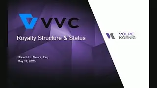 VVC Royalty Structure and Status