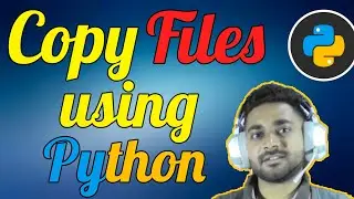 Copy multiple files in Python