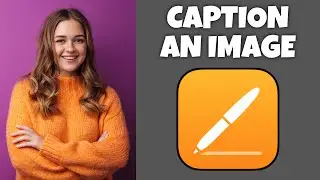 How To Caption An Image In Pages | Step By Step Guide - Pages Tutorial