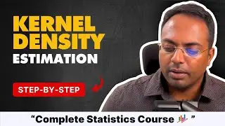 Kernel Density Estimation | #23 in Statistics for Data Science